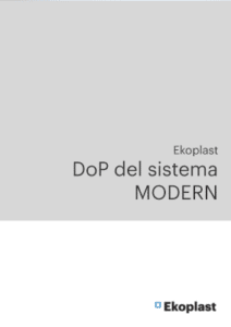 Dichiarazione Di Prestazione Modern Ekoplast S A